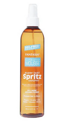 Fantasia Liquid Mousse Super Hold Spritz Hairspray, 12 oz - Textured Tech