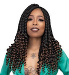 Janet Collection Crochet Braids Nala Tress 2X Jumbo Coi Box Braid 14" - Textured Tech