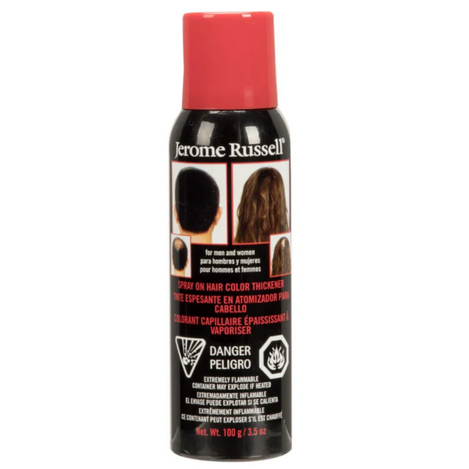 Jerome Russell Spray On Hair Color Thickener 3.5OZ - Textured Tech