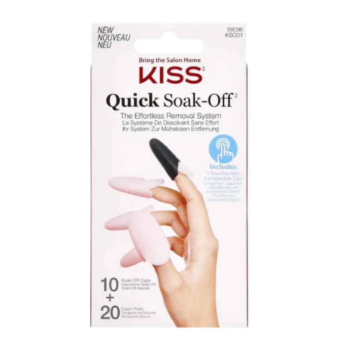 KISS QUICK SOAK OFF NAIL REMOVAL SYSTEM - Textured Tech