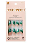 KISS GOLD FINGER TRENDY NAILS - Textured Tech
