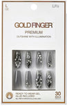 KISS GOLD FINGER PREMIUM NAILS - Textured Tech