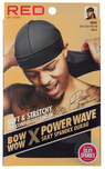 RED BY KISS BOW WOW X POWERWAVE SILKY SPANDEX DURAG - Textured Tech