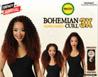 RASTAFRI BOHEMIAN CURL 3X- 18'' - Textured Tech