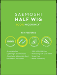 Vivace SAEMOSHI 100% MOSHIMIX Half-Wig Choa Curly 23" - Textured Tech