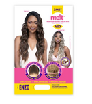 JANET COLLECTION HD 13X6 SWISS LACE FRONT WIG MELT HAND TIED- ENZO - Textured Tech