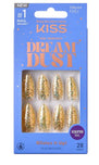 Kiss Gel Fantasy Nails 28 pc - Textured Tech