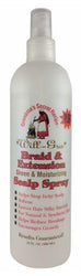 GRANDMA'S SECRET WILL GRO BRAID & EXTENSION SHEEN & MOISTURIZING SPRAY FOR EXTRA DRY HAIR & SCALP 12OZ - Textured Tech