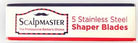HAIR SHAPER BLADES 5 PACK - Textured Tech