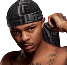 BOW WOW X POWER WAVE PATTERN VELVET DURAG - Textured Tech