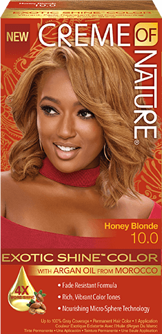 CREME OF NATURE EXOTIC SHINE COLOR - Textured Tech