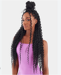 Vivace XPERTS Pre-Looped Crochet Braid 45 Strands 3X Boho Curly Locs 24" - Textured Tech