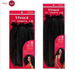 FLUFFY AFRO KINKY TWIST PRE-STRETCHED 3X - Textured Tech