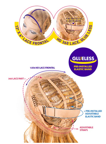 JANET COLLECTION MELT VEIL BANG BATA - Textured Tech