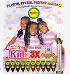 KIDS RASTA FRI PRESTRETCHED BRAIDING HAIR 3-PACK - Textured Tech