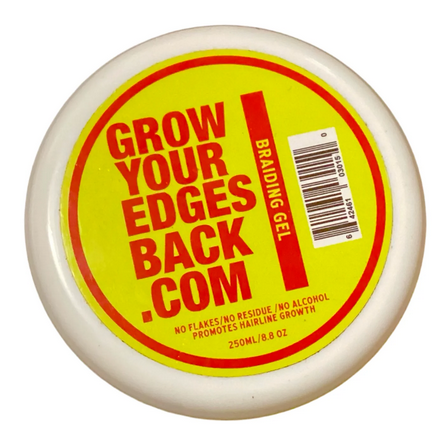 GROW YOUR EDGES BACK BRAIDING GEL 8.8 OZ - Textured Tech