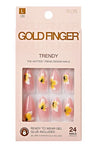 KISS GOLD FINGER TRENDY NAILS - Textured Tech