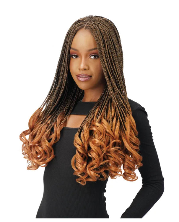 6X FRENCH CURL BRAIDING HAIR (1 PACK FINISH) - Textured Tech