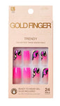 KISS GOLD FINGER TRENDY NAILS - Textured Tech