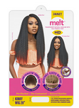 JANET 13X6 KINKY STRAIGHT HAIR WIG 28' - Textured Tech