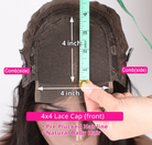 VIRGIN HUMAN HAIR FRONT LACE WIG - LUCY ST 22" - Textured Tech