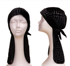 BOW WOW X POWER WAVE PATTERN VELVET DURAG - Textured Tech