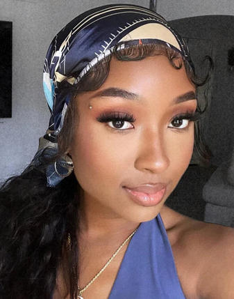 Melt Lafichu Bang Lace Scarf - Textured Tech