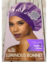 Ms Remi Luminous Bonnet Black Pearl #3589 - Textured Tech