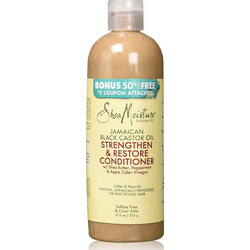 SHEA MOISTURE JAMAICAN BLACK CASTOR OIL STRENGHTHEN & RESTORE CONDITIONER 19.5 oz - Textured Tech