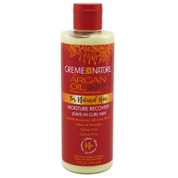 CREME OF NATURE ARGAN OIL FOR NATURAL HAIR MOISTURE RECOVERY LEAVE IN CURL MILK - Textured Tech