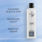 Nioxin 2 Cleanser Shampoo Natural Hair Progressed Thining - Textured Tech