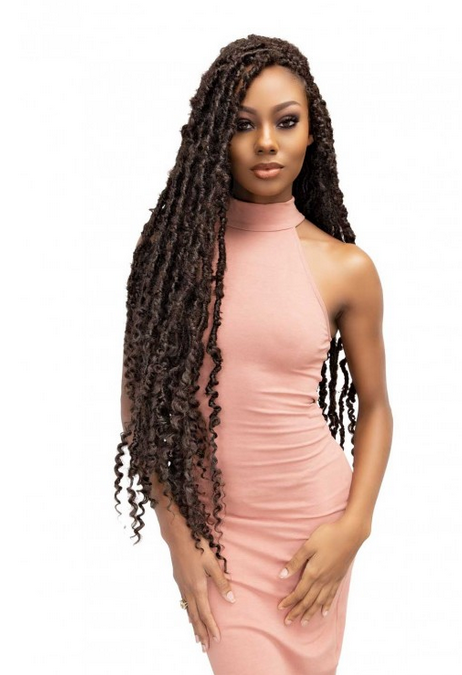 Janet Collection Nala Tress Crochet Braids Maverick Locs 24" - Textured Tech