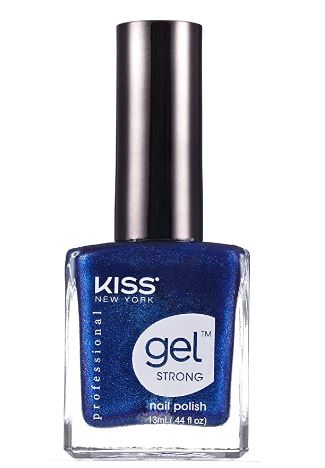 KISS GEL STRONG NAIL POLISH (Select color) - Textured Tech