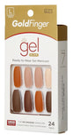 GOLDFINGER GEL GLAM NAIL - Textured Tech