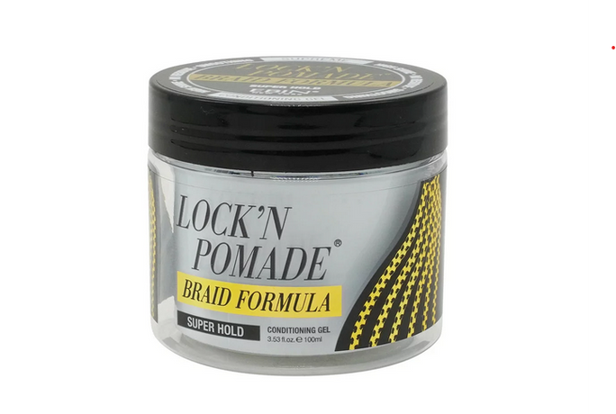 EBIN Lock'n Pomade Braid Formula Supreme Super Hold (Black top) - Textured Tech