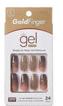 GOLDFINGER GEL GLAM NAIL - Textured Tech