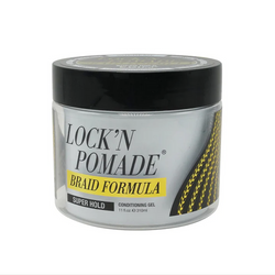 EBIN Lock'n Pomade Braid Formula Supreme Super Hold (Black top) - Textured Tech