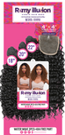 REMY ILLUSION WATER WAVE 3pcs + 4X4 FREE PART 18"20"22" - Textured Tech
