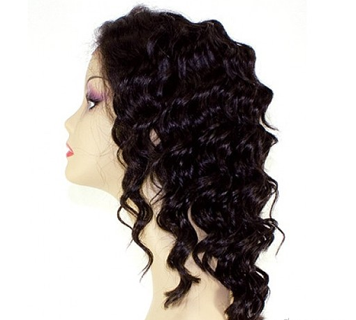 INDIAN REMY 100% HUMAN VIRGIN LACE FRONT WIG HLW-INDI-100 - Textured Tech