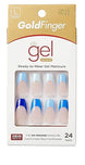 GOLDFINGER GEL GLAM NAIL - Textured Tech