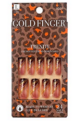 KISS GOLD FINGER TRENDY NAILS - Textured Tech