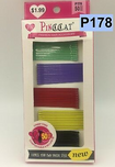 PINCCAT #P178 COLORFUL BOBBY PINS 50PCS - Textured Tech