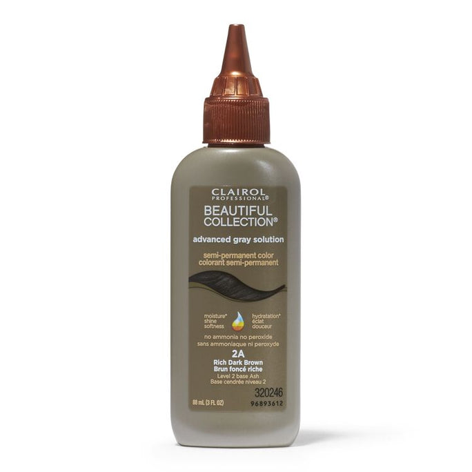 Clairol Beauty Collection Hair Dye Gray Solution