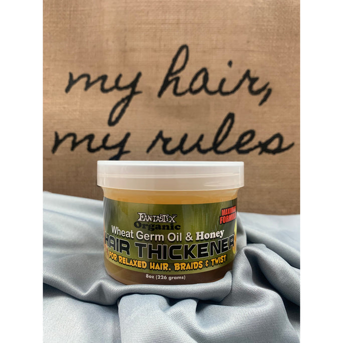 FANTASTIX ORGANIC WHEAT GERM OIL & HONEY HAIR  THICKENER (MAXIMUM FORMULA) - Textured Tech