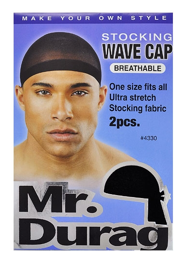 MR.DURAG STOCKING WAVE CAP - Textured Tech