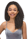 JANET COLLECTION LONG SYNTHETIC DRAWSTRING PONYTAIL - Textured Tech