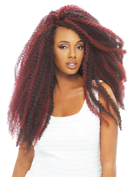 JANET COLLECTION NOIR AFRO TWIST BRAID CROCHET 2X MARLEY STYLE