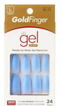 GOLDFINGER GEL GLAM NAIL - Textured Tech