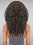 JANET COLLECTION LONG SYNTHETIC DRAWSTRING PONYTAIL - Textured Tech