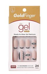 GOLDFINGER GEL GLAM NAIL - Textured Tech